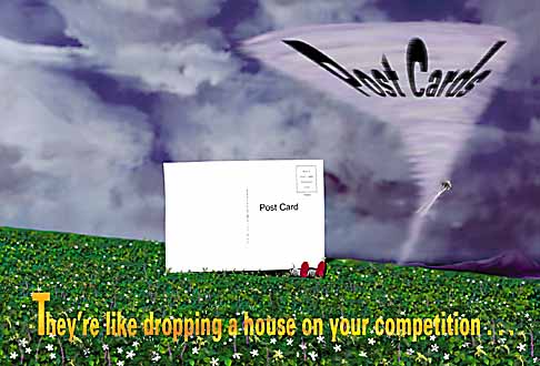 Like dropping a house on your competition